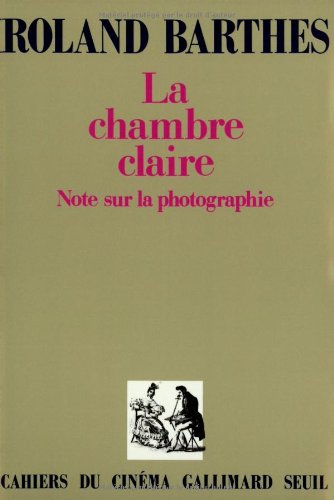 couverture de : La chambre claire