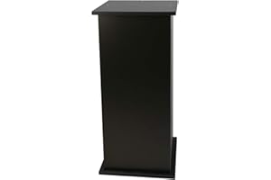 Sera Meuble Bas 90 cm avec Porte Noire pour Scaper Cube