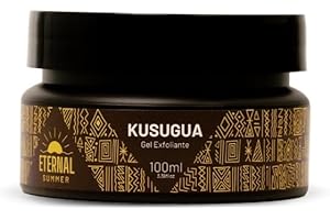 AOKlabs- KUSUGUA Gel Exfoliante, exfoliante facial y corporal natural, exfoliante limpiador de cacao con semillas de argán 100% biodegradables 100ml.