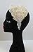 Price comparison product image Silver & Bleached Peacock Feather Fascinator Headband Vintage 1920s Flapper V88 *EXCLUSIVELY SOLD BY STARCROSSED BEAUTY*