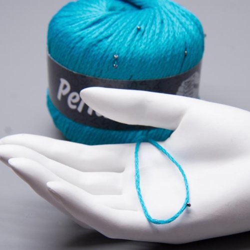 LANA GROSSA PERLA, 8 – Azurblau - 2