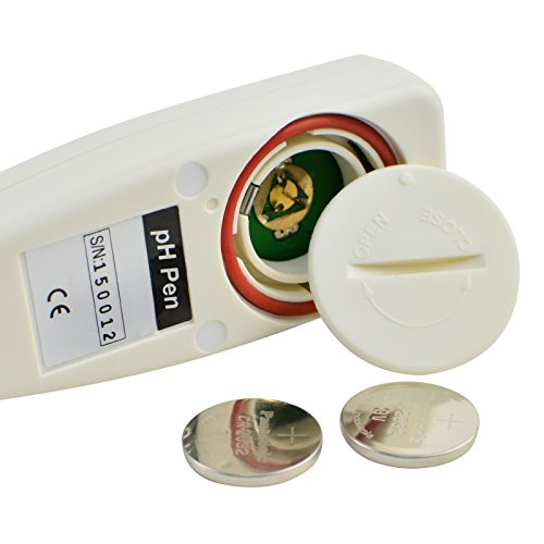 Long Tube Selbstkalibrierung One Touch 12cm Sonde pH-Wert Temperatur ATC Pen Typ Meter - 6
