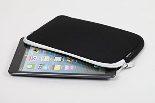 Kindle Fire HD 7 Inch Case - Black - Protective Cover Tablet PC Sleeve - Snug Fit Neoprene Carrying Bag Slim Shell by Lavolta