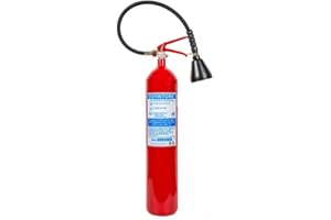 GENERICO ESTINTORE PORTATILE A CO2 KG 5, OMOLOGATO E CERTIFICATO, FORNITO DI STAFFA + CARTELLO + TAGLIANDO DI CONTROLLO APPLICATO SULL'ESTINTORE