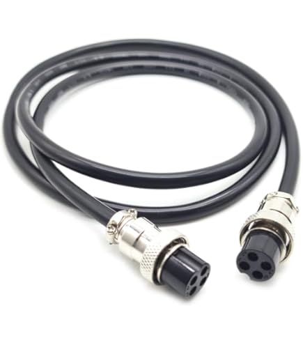Bayzconn GX12 Câble 5 Broches Double Tête Femelle Pour L'aviation