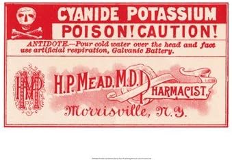 Cyanide Potassium Poster Print (20 x 16)