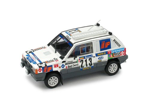 BRUMM BM0442 FIAT PANDA 4x4 N.213 ABANDON P.DAKAR 1984 GIRAUDO-CONTEGIACOMO 1:43