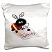 Produktbild 3dRose Lady Bug & Hausaufgaben – Kissen Fall, 16 von 16 Zoll (PC 56039 _ 1)