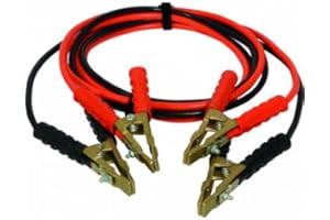 TOPCAR Jeu de câbles de démarrage 4m équipés de Pinces Laiton 480A 25mm 04150