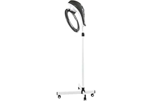FXPCQC 950W Regolabile Orbitante Alone Casco Asciugacapelli in Piedi Rolling Ruote Salone Capelli Colore Processore Acceleratore per Casa Salone Parrucchiere Capelli Tintura Perming Attrezzatura