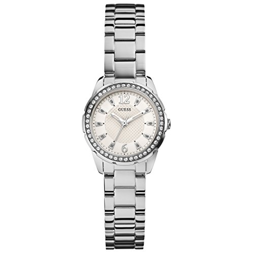 Guess W0445L1 – Orologio per Donna, Cinturino in Acciaio Inox Colore Argento