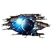 Produktbild Dtuta Mode Kreative 3D Sternenhimmel Planet DIY Familie Wandaufkleber Abnehmbare Wandbild Vinyl Kunst Raumdekoration