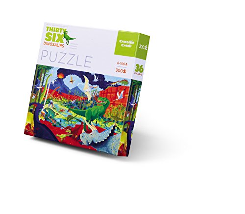 Preisvergleich Produktbild Crocodile Creek 384068-1 - Dinosaurier - 300 Teile Kinderpuzzle