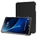 Produktbild Mondpalast @ Schwarz Hülle Case Folio Tasche Cover - mit Standfunktion Style Leder Schutzhülle für Samsung Galaxy Tab A 10,1" T580 SM-T580 (2016)