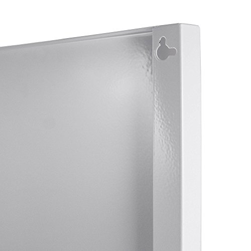 banjado – Magnettafel weiß Pinnwand 37x78cm Memoboard Whiteboard mit Motiv Baumkrone - 5