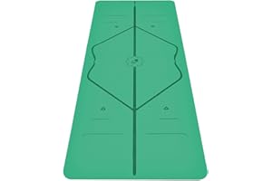 Liforme Travel Yoga mat – Patented Alignment System, Warrior-like Grip, Non-slip, Eco-friendly and Biodegradable, Ultra-lightweight, Sweat resistant, Long, Wide and Thick