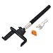 Produktbild Relaxdays 10018964 Selfie Stick Bluetooth Monopod Kabellos Integrierter Auslöser Schwarz