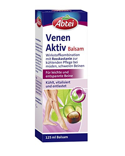 Abtei 44600 Venen Aktiv Balsam, 125 ml