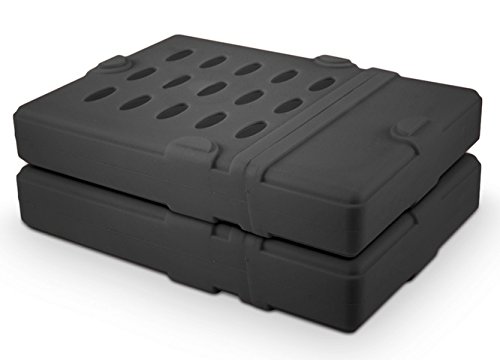 FANTEC Silikonschutzhülle ( Protection Sleeve für 8,89cm (3,5 Zoll) Festplatten, absorbiert Gerätevibrationen, dämpft Stöße und Erschütterungen) schwarz - 4