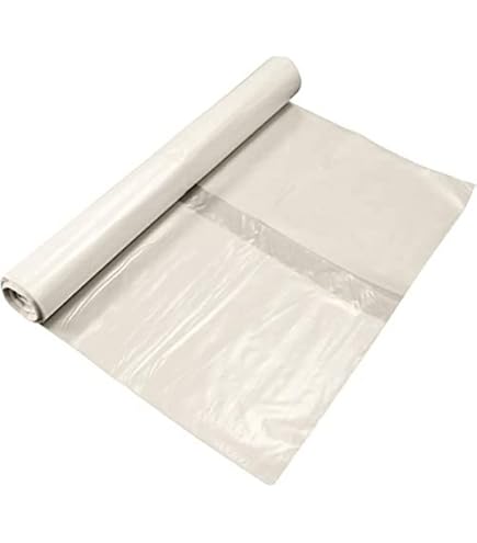 50 Sacs Poubelle DEISS First Plus 80L - Polyéthylène Basse Densité, Blancs