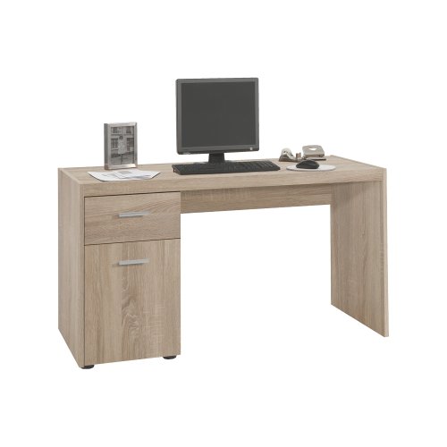 FMD Mbel 345-001 Computertisch Lena (B/H/T) 135 x 74.5 x 63 cm Eiche FMD Mbel 345-001 Computertisch Lena (B/H/T) 135 x 74.5 x 63 cm Eiche