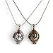 Vampire Diaries Elena Vervain Locket Pendant Necklace 2 colours (Antique silver)