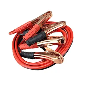 AASONS Car Heavy Duty 2 metre Jumper Cable Wire with Copper Alligator Clamps to Start Dead Battery (500AMP)