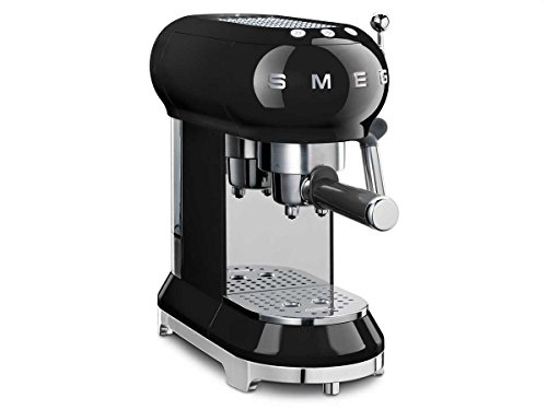 Smeg ECF01BLEU Espresso-Kaffeemaschine Schwarz Espresso-Automat Kaffee-Maschine - 2