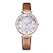 Produktbild Lazzgirl Mode Farbe Strap Digital Dial Lederarmband Quarz Analog Armbanduhren(Braun,One Size)