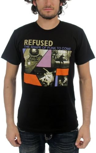 Refused - Mens Shape Of Punk To Come T-Shirt, XX-Large, Black