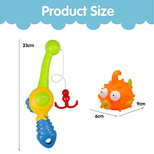 Jouet-de-Bain-Jeu-de-Pche-Poisson-et-Canne--Pche-3-pices-pour-Enfant-Fill-Garcon-3-4-5-6