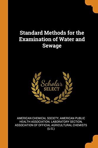 Preisvergleich Produktbild Standard Methods for the Examination of Water and Sewage