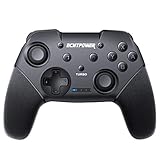 ECHTPower Manettes Switch, Manette pour Nintendo Switch, Controller Switch Manette Pro Switch sans Fil avec Bluetooth/Turbo/ 6 Axes/Double Moteur pour Nintendo Switch Pro