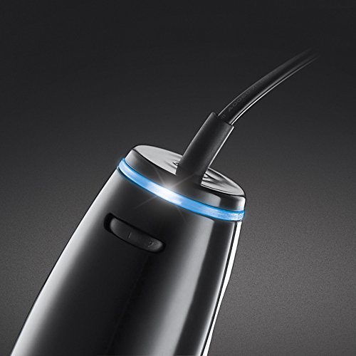 Russell Hobbs Illumina 20220-56 3in1 Stabmixer mit 4-farbigem Illumina Leuchtring schwarz / silber - 5