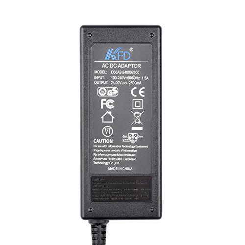 KFD Drucker Netzteil 24V Ladegerät für Epson Bondrucker PS-180 PS179 PS-170 TM-T88 TM-T88III TM-T88IV TM-T88vi TM-T88V Deskjet PC-180 M159A PSA242 ADPV20B-3PIN OfficeJet TM-U200PB TM-U200PD PS-150 M235A M129C FSP180-ABAN1 Epson TM-U220P TM-T60 TM-T85 TM-T90 M122A - 2