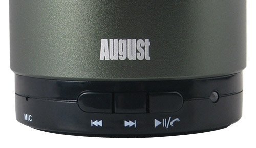 August MS425G Mini Altoparlante Bluetooth con Microfono - Potente Altoparlante Portatile Senza fili con VivaVoce - Compatibile con gli iPhones, Samsung, Galaxy, Nokia, HTC, Blackberry, Google, LG, Nexus, iPad, Tablet, Telefoni cellulari, Smartphones, PC's, Laptops  (Verde)