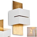 wandlampe modern mit schalter LICHTEFFEKTE: Der quadratische Lampenschirm ist nach oben und unten offen. Dadurch strahlt das Licht nach beiden Seiten aus und es entsteht ein Up- & Down-Effekt. Ein zusätzlicher Lichteffekt wird durch den Lichtschlitz im Lampenschirm erreicht.