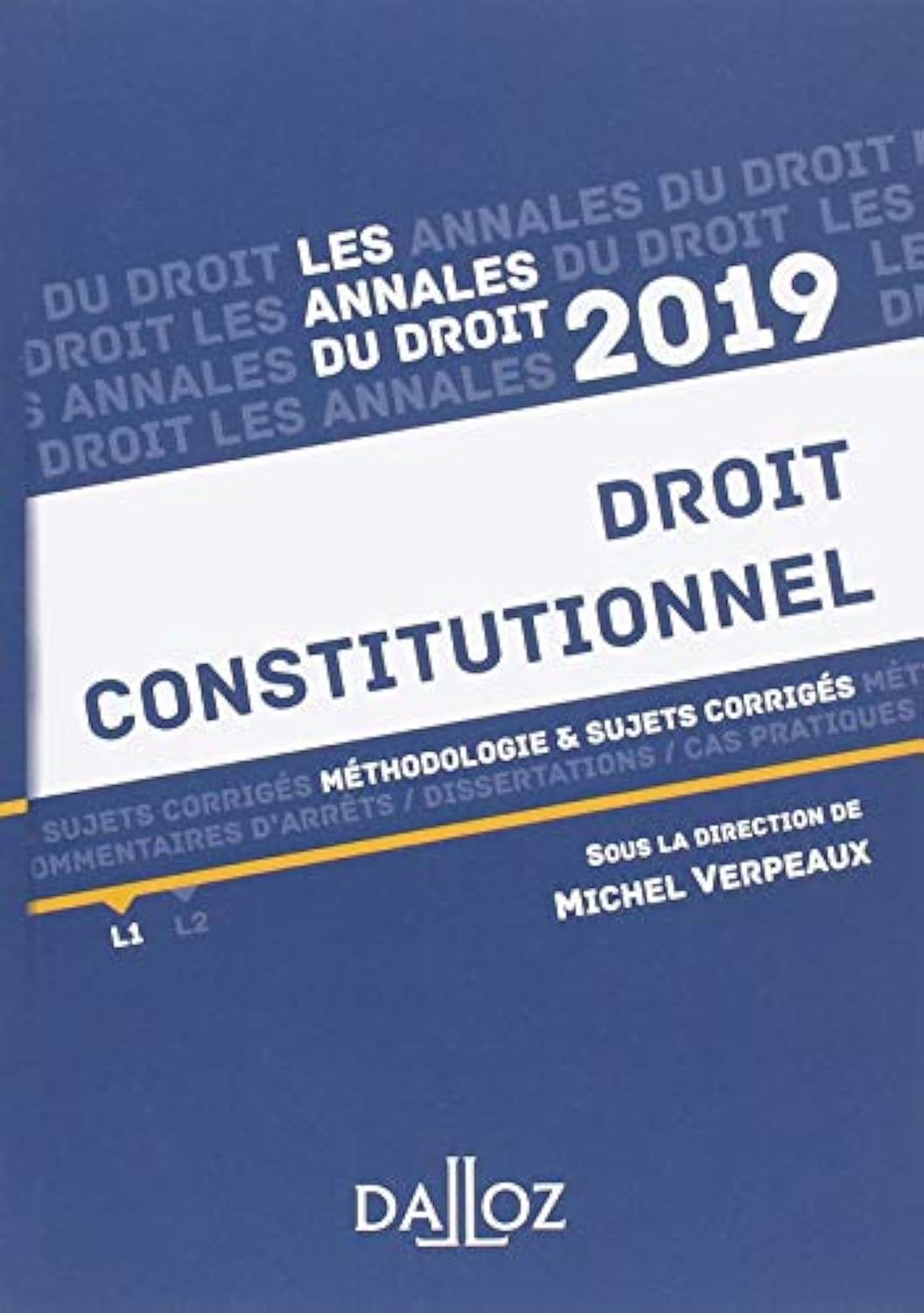 Droit constitutionnel et institutions politiques 11e ed