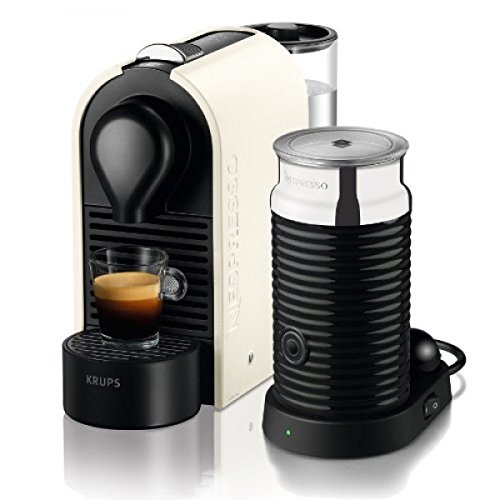 Krups XN 2511 Nespresso U Kapselmaschine / 0,8 l Wasserbehlter / mit Aeroccino3 / pure cream Krups XN 2511 Nespresso U Kapselmaschine / 0,8 l Wasserbehlter / mit Aeroccino3 / pure cream