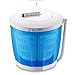 Produktbild DDPP Tragbare Handkurbel-Handwäsche, Nichtelektrische Waschmaschinen Und Wäschespinnen, Waschmaschinen/Wohnungen, Wohnmobile Oder Gekochtes Essen,Blue