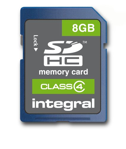 INTEGRAL 8GB SDHC Card Class 4