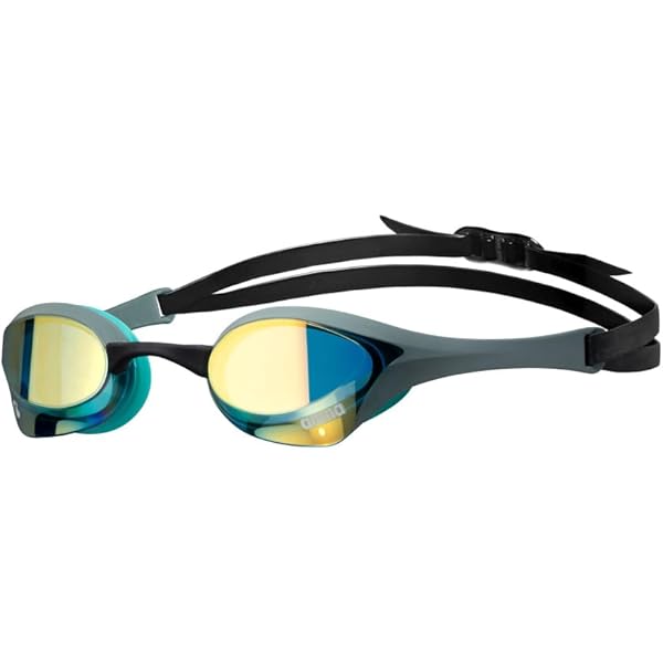 Aqua Sphere Fastlane Occhialini Da Nuoto Adulti - Visione Periferica, Antiappannamento, Blu/Blu Scuro - 3