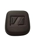 NEW 1 x Black Square Hearing Aid Zipped Storage Hard Carry Case Holder