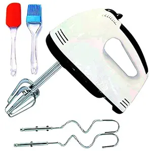 Dymitri Egg Beater 300W High Speed Hand Mixer with 7 Speed (White) [1-PEC]