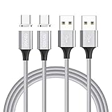 ✅Conexión Reversible --- Adaptadores Magnéticos Tipo C Reversibles, fácil de conectar y fácil separación, especialmente conveniente para conducir y solo tiene una mano para manejar su carga. El indicador LED interno se enciende durante la carga, es fácil de usar en la oscuridad.