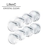 LifenC Eckenschutz und Kantenschutz, 20er-Pack premium transparent für Möbel- und Tischecken mit 3M Klebstoff schutz für Babys und Kinder - 3