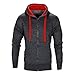 Produktbild BaZhaHei Männer Langarm Männer Stretchy Hosen Kapuzenmantel Jacke Hosen Jogging Sport Trainingsanzug Set Mantel Jogginghose Passen