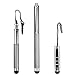 Produktbild N4U Online® – Samsung Galaxy S7 Edge Dreifach Geschenk Pack Bundle – High Sensitive Stylus Pen – Silber