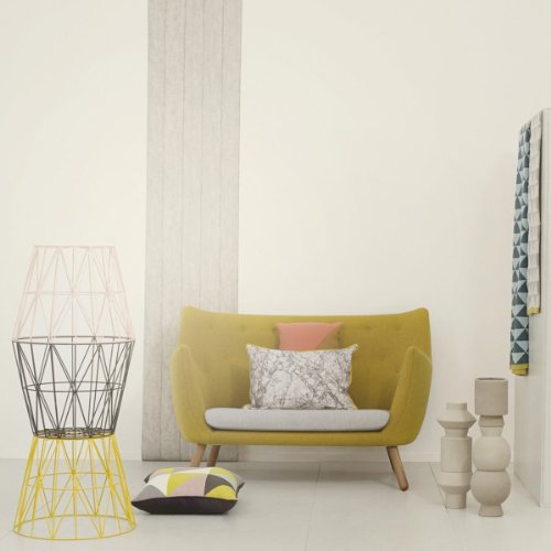 Ferm Living Drahtkorb Korb klein grau Wire Basket – Grey – Small - 2