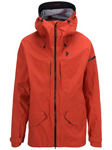 Preisvergleich Produktbild peakperformance Teton Jacke M Polyamid Orange